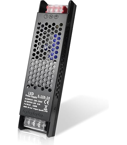PZETCEIR LED Driver 12V 100W 8.3A Slim LED Power Supply, AC 110V