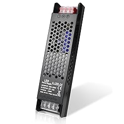PZETCEIR LED Driver 24V 150W 6.5A Slim LED Power