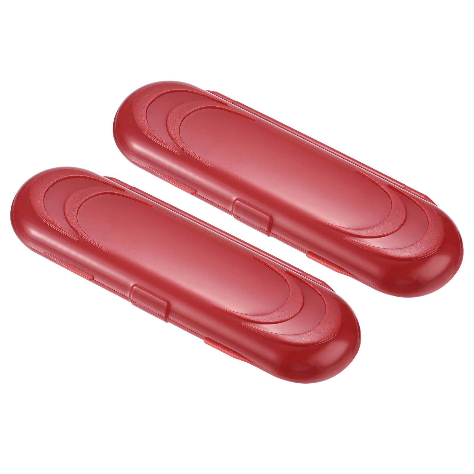 PATIKIL Portable Nylon Dart Storage Box, 2 Pack Dart Case Holder Keep Your Dart Secure, Red