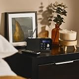 groov e Venice DAB FM Digital Radio with Alarm Bluetooth Portable Black view 4
