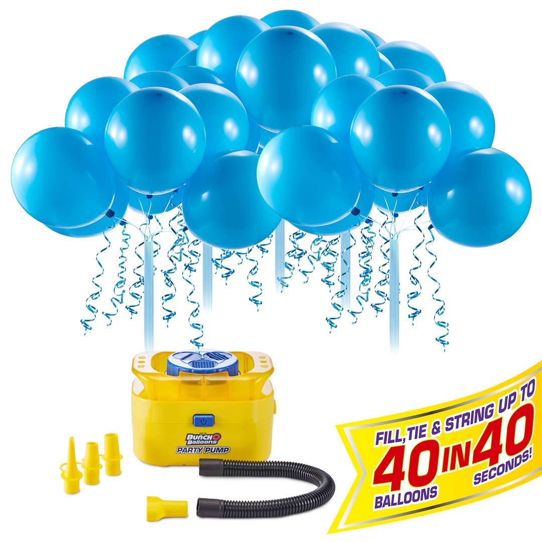 B-S001-ZURU BUNCH O BALLOONS PARTY-PARTY BALLOONS-PUMP PACK- Party PumpWith 2Bunches Balloons