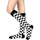 Benefeet Sox Knee High Socks for Women Girls Patterned Long Tube Socks Athletic Casual Cotton Stockings
