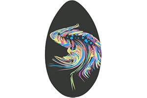 Lljsszr Skimboard Surf Board Universal Wooden Skim Board Children Surfboard for Teenagers, 35inch
