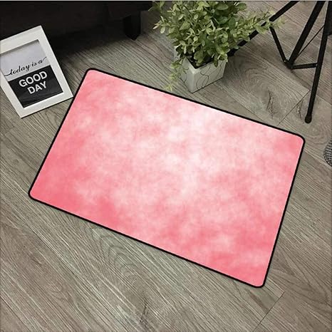 Amazon Com Bedroom Doormat Coral Pale Spring Watercolor