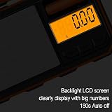 UNIWEIGH Digital Gram Scale 200g/0.01g Pocket Mini Free Calibration Weight view 3