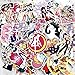 75 Pcs Cartoon Anime Sailor Moon Waterproof Stickers for Laptop Stickers Motorcycle Bicycle Skateboard Luggage Decal Graffiti Patches Stickers for [No-Duplicate Sticker Pack]