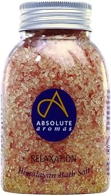 Absolute Aromas Relaxation Bath Salts 290g Himalayan Pink Salt Bergamot Lavender view 1