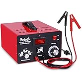 Beleeb C20 Adjustable Battery Charger 12V 24V 36V 48V, 12A Pulses of High-Voltage Battery Desulfator Maintainer with Smart Chip for Lead-Acid LiFePO4 Lithium Batteries BLB-C20