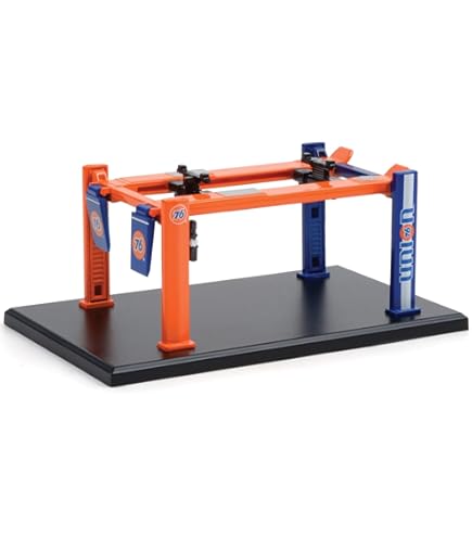 ミニカー GREENLIGHT 1:18 Four-Post Lift Amazon.com: Adjustable Four-Post Lift Busted Knuckle Garage