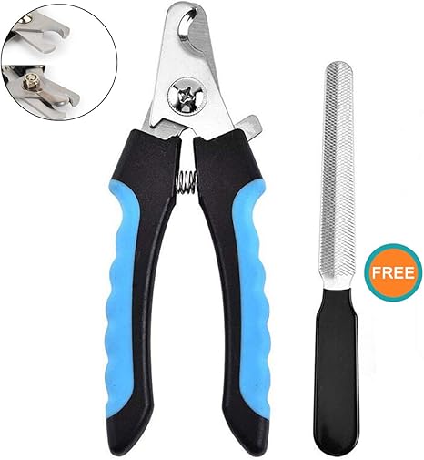 Basicon Coupe Ongles Chiens Et Chats Coupe Griffes Avec Verrouillage De Sécurité Et Lime à Ongles Le Meilleur Pour Moyennes Et Grandes Races