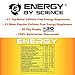 Best Natural Caffeine Free Energy Vitamins Supplement Herbal Pills Booster for Men, Women - Replenish, Endure, And Recover