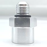 ICT Billet Aluminum Adapter ICT Billet TBI/Vortec Fuel Line Adapter - 6AN Male To M16-1.5 Female O-Ring Fitting For 87-98 Trucks Custom Fuel Line Fitting - Foto 7