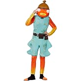 InSpirit Designs Fortnite Fishstick Youth Costume Orange, S