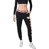 Ultra Game Women's NCAA Official Super Soft Gameday Jogger Lounge Sweatpants