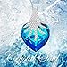 Brilla Gifts for Mother's Day Heart Of The Ocean Necklace Fashion Jewelry The Wishing Trees Blue Swarovski Elements Crystal