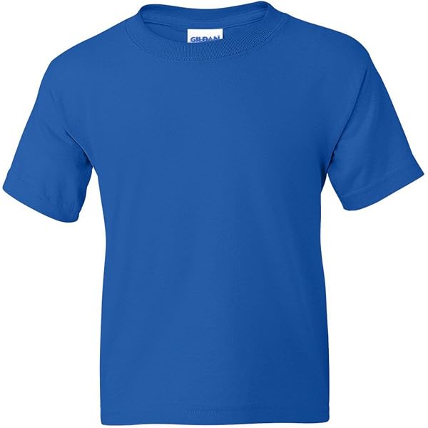 Junior Girls Softstyle T-Shirt - Purple, Medium, 100% Cotton Preshrunk - View #7