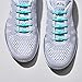 HICKIES No Tie Shoelaces - Premium Green Elastic Waterproof Laces For Adults, A Pair Unisex No Tie Running Shoe Laces - One Size Fits All