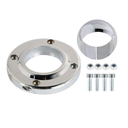 Column Mount Insert Steering Colum Cover DEMOTOR PERFORMANCE Chrome Steering Column Floor ...
