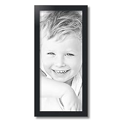 ArtToFrames 10x23 Inch Black Picture Frame, This