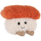 Apricot Lamb Sushi Food Soft Stuffed Animals Plush Toys Salmon Sushi 3''