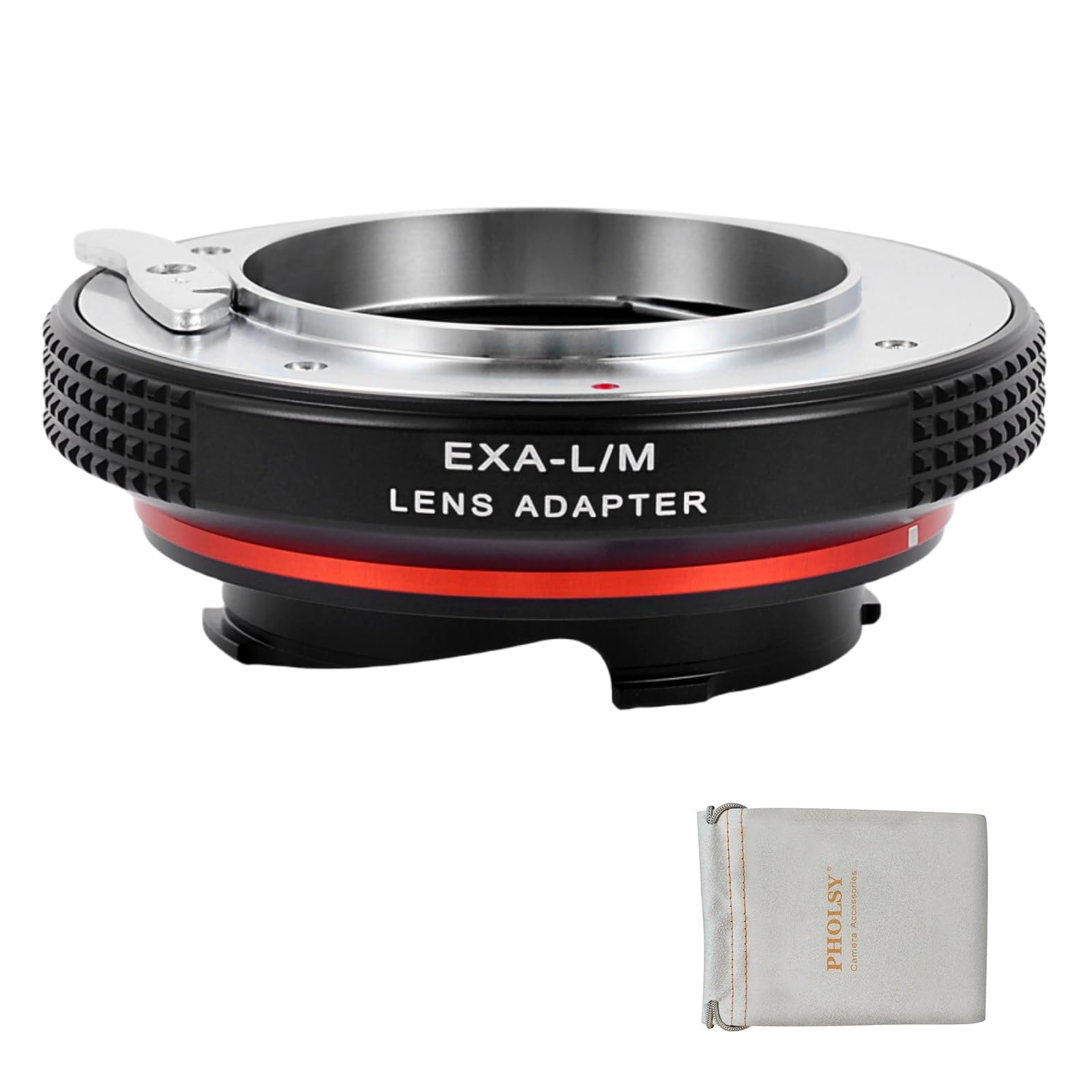 PHOLSY Lens Mount Adapter with 6-Bit Coding Compatible with Exakta (Not Compatible with Topcon) Lens to Leica M Mount Cameras Exakta to Leica M