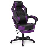 MoNiBloom Reclining Computer Chair with Footrest