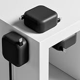 Willox 240W Mountable Retractable USB-C Cable, Black | Mounts to tables/walls, 240W PD fast charging, Up to 6.5ft end-to-end,