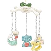 WANCHIY Baby’s First Christmas Ornament 2025 Girl – My First Christmas Ornament Keepsake for Baby Boy or Girl, Baby’s 1st Christmas Tree Decoration Gift