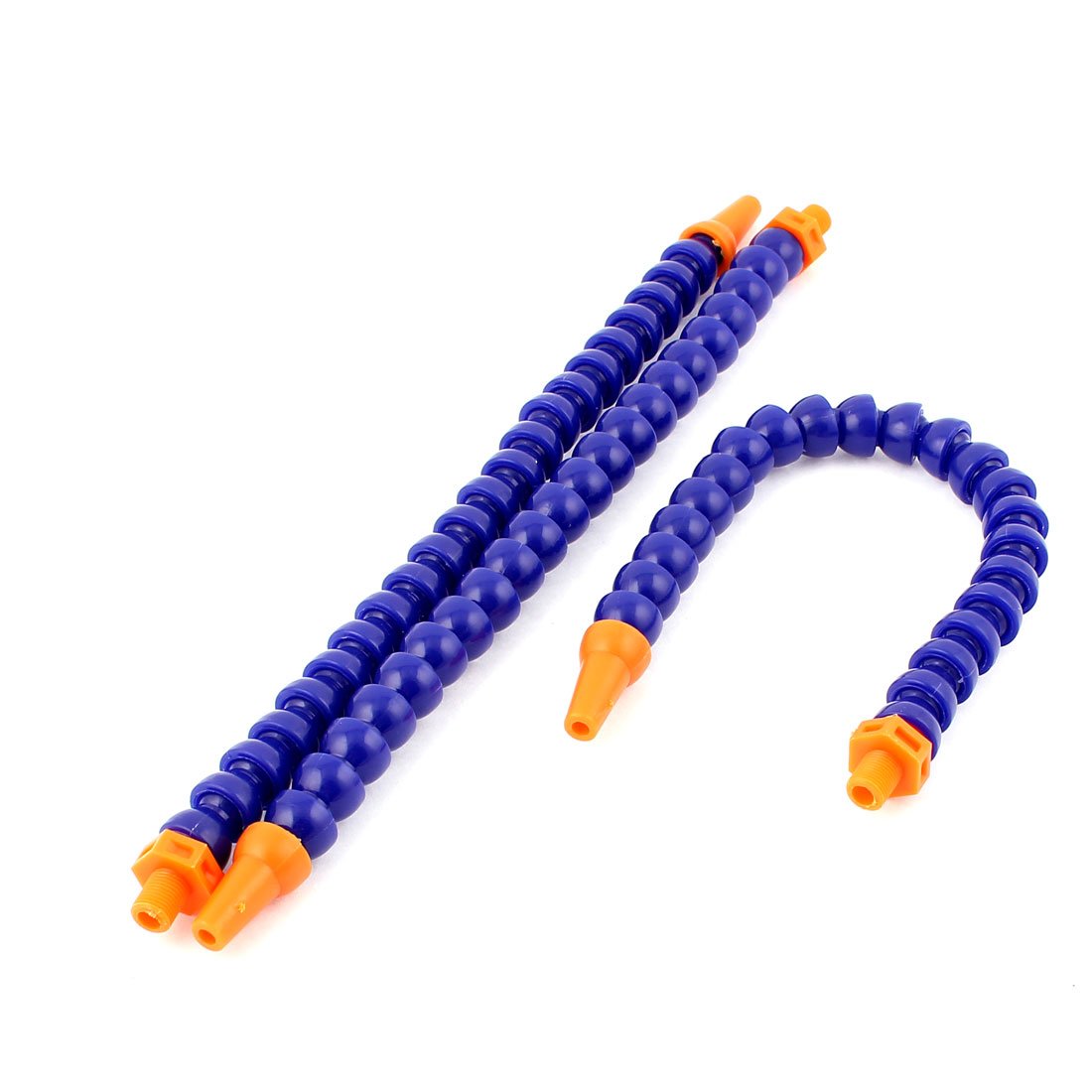 Sourcingmap Lathe CNC Machine Flexible Water Oil Coolant Pipe Hose 302mm 3Pcs