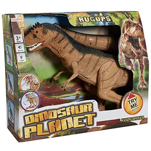 Prextex Battery Powered Walking Dinosaur Toy That Roars and Shakes While Eyes are Blinking Dinosaur Toys - Image 3
