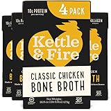 Amazon Com Golden Ladle Organic Gluten Free Chicken Sipping Bone Broth Reasealable Cartons 6 Count 6 Qt Everything Else