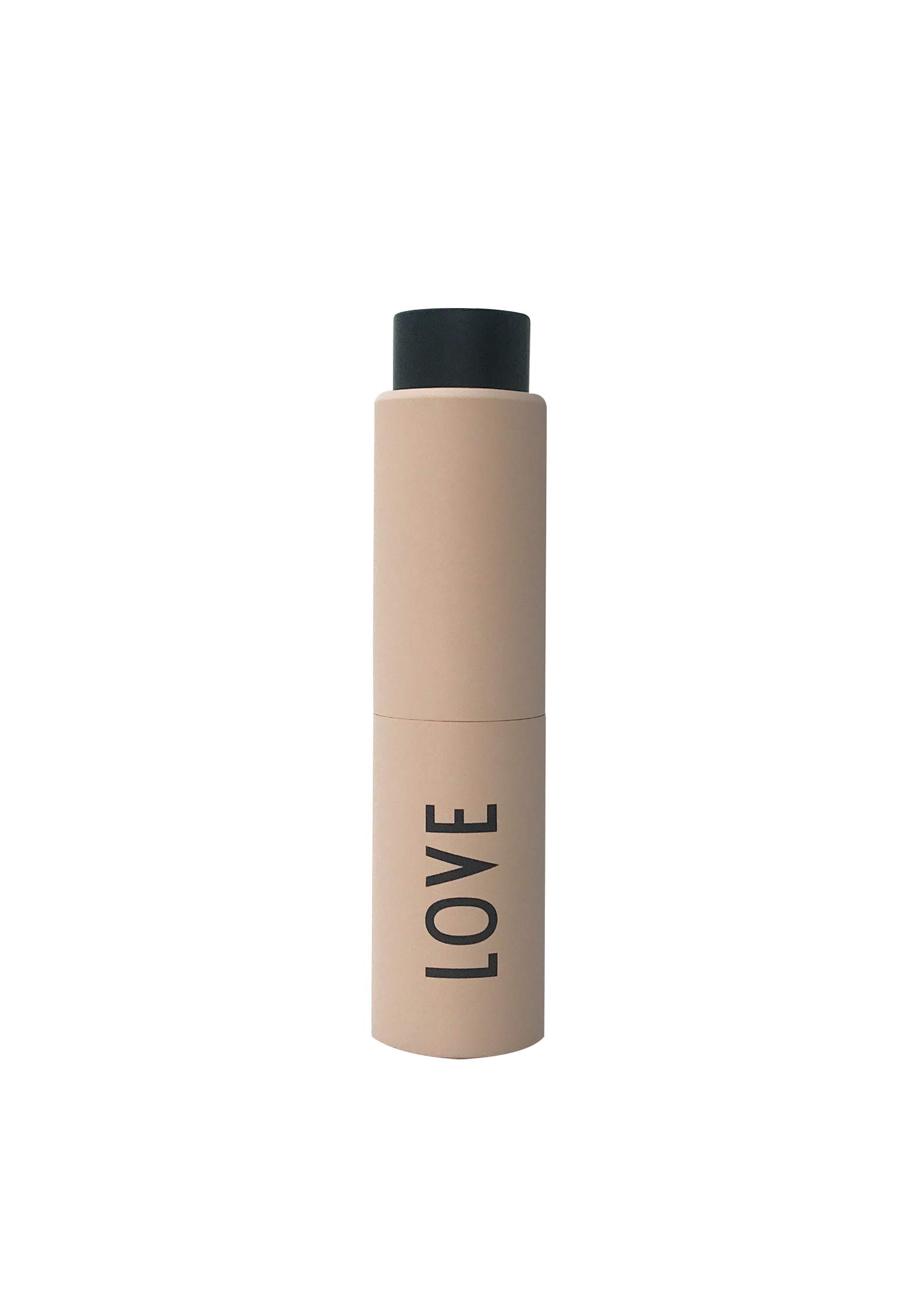 Design Letters TAKE Care Dispenser, Love (Nude) - 20 ml Hand sanitizer Dispenser for Refill, Bag-Size Dispenser, a Must-Have on The go | Valentines Gift for Women, Men, Boyfriend, Girlfriend