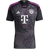 adidas Men's Soccer Bayern Munich 23/24 Away Jersey - Unifying Message, Moisture-Wicking Fabric Eco-Friendly Materials