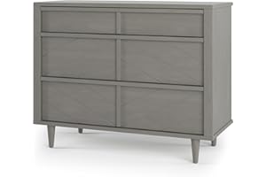 Child Craft Surrey Hill 3 Drawer Dresser for Nursery or Bedroom, Plenty of Storage, Anti-Tip Kit Included to Prevent Tipping,