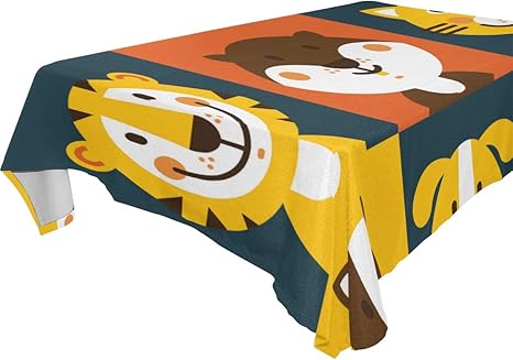 Amazon Mimuti テーブルクロス かわいい動物イラストパンダのベクトルを設定 装飾 テーブルカバー 耐久 耐熱 テーブルマット 四季通用 雰囲気が一気に変わる 130x2cm テーブルクロス オンライン通販