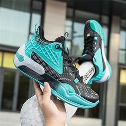 Mens Basketball Shoes for Boys Breathable Running
