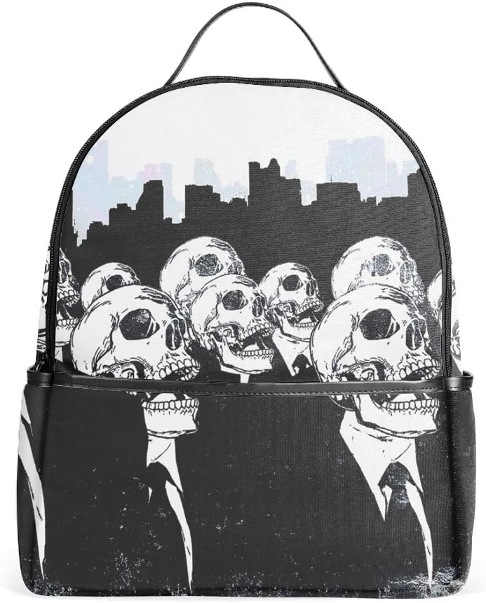 Dress Skeleton bags for Men,Cute Casual Backpack Travel Bags Women Daypack Travel Bag