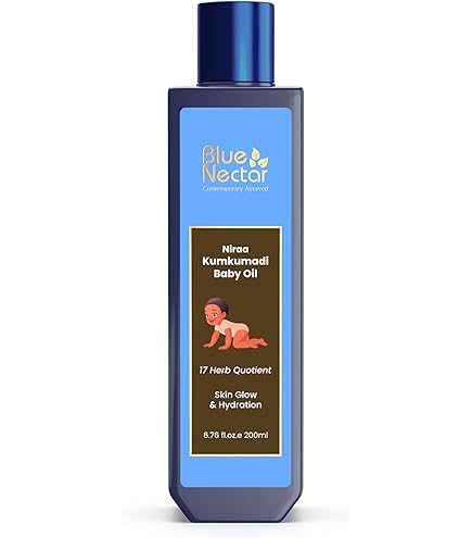 Blue Nectar Nabhi Oil With Ghee & Almond | Ayurvedic Belly Button