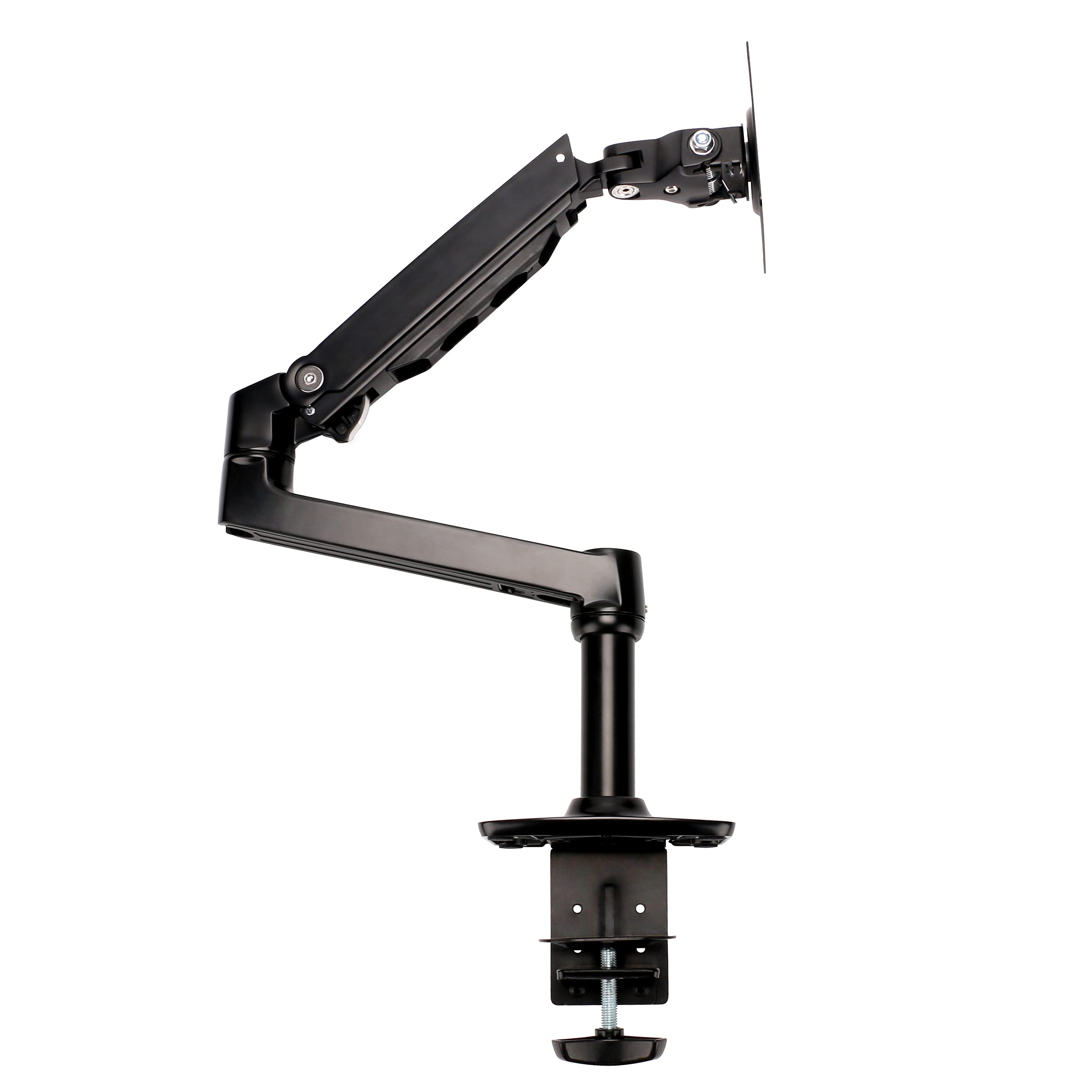 Morthan Desk Mount Monitor Arm (Single Arm, Black)
