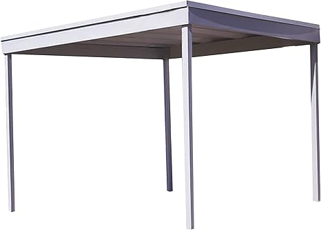 Arrow Attached Carport Patio Cover Eggshell 10 X 10 Ft Amazon