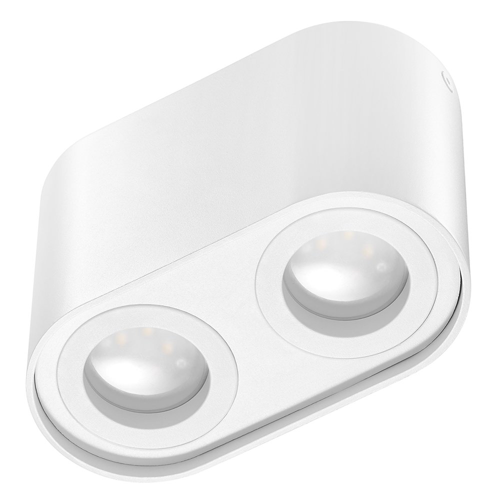 LED Aufbauspot, LED Deckenaufbauleuchte, Aluminium Deckenleuchte Weiss