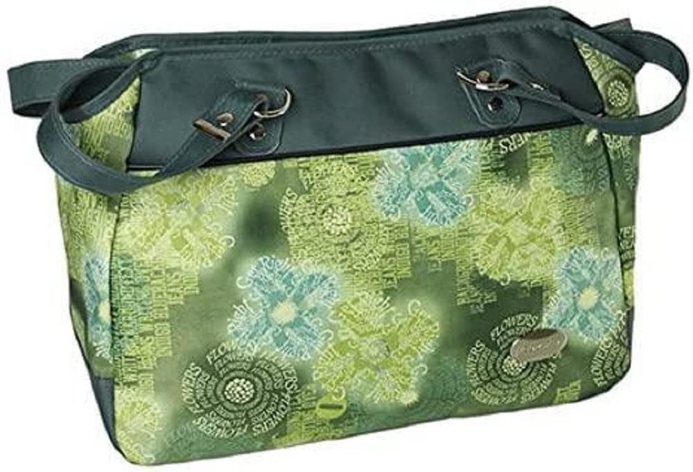 Haberland Handbag Meike Shopper Style, Unisex, Meike, grün/petrol, 36 x 29 x 14.5 cm