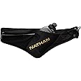 Nathan Peak Running Hydration Waist Pack Belt w/ Speed Draw Flask Water Bottle, 18oz/535 ml Push/Pull Race Cap, Expandable Zippered Stretch Pocket