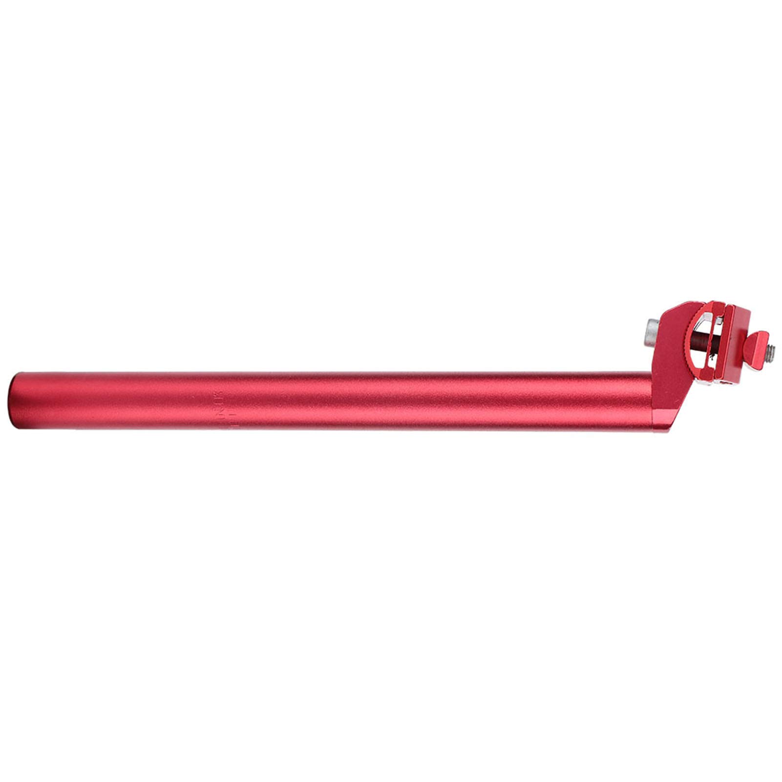 Bike Seatpost, 25.4*300MM Aluminium Alloy Shockproof Seat Post Bicycle Saddle Pole, Adjustable Bike Seat Tube Replacement for Road Mountain Bike Cycling(red)