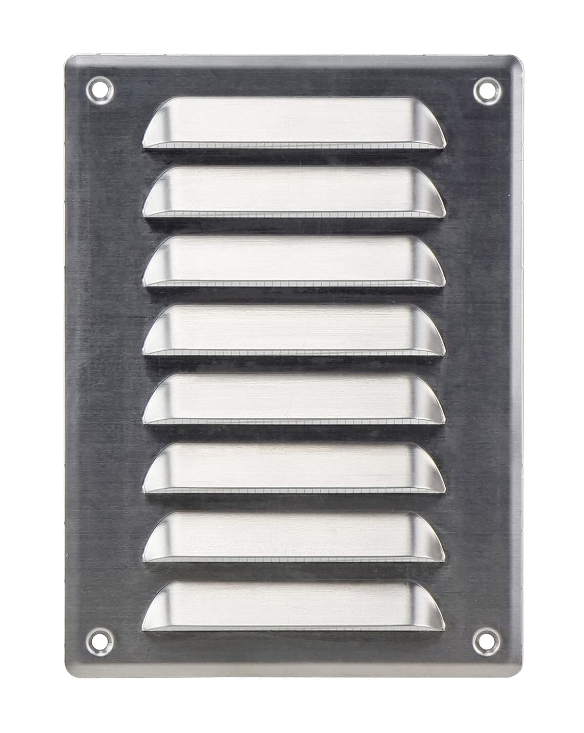 Steinberg14 Aluminium 140x190mm Metal Air Vent Cover with Insect Mesh - 5.5x7.5 inch Ventilation Grille - Rectangular Air Vents for Outdoor and Indoor - Air Vent Register for Walls and Ceilings