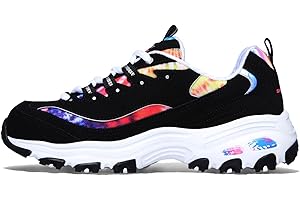 Skechers Women's D'Lites Summer Fiesta Sneaker