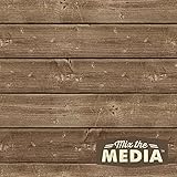 Hampton Art Mix The Media Wooden Plank Plaque, 8 by 8-Inch