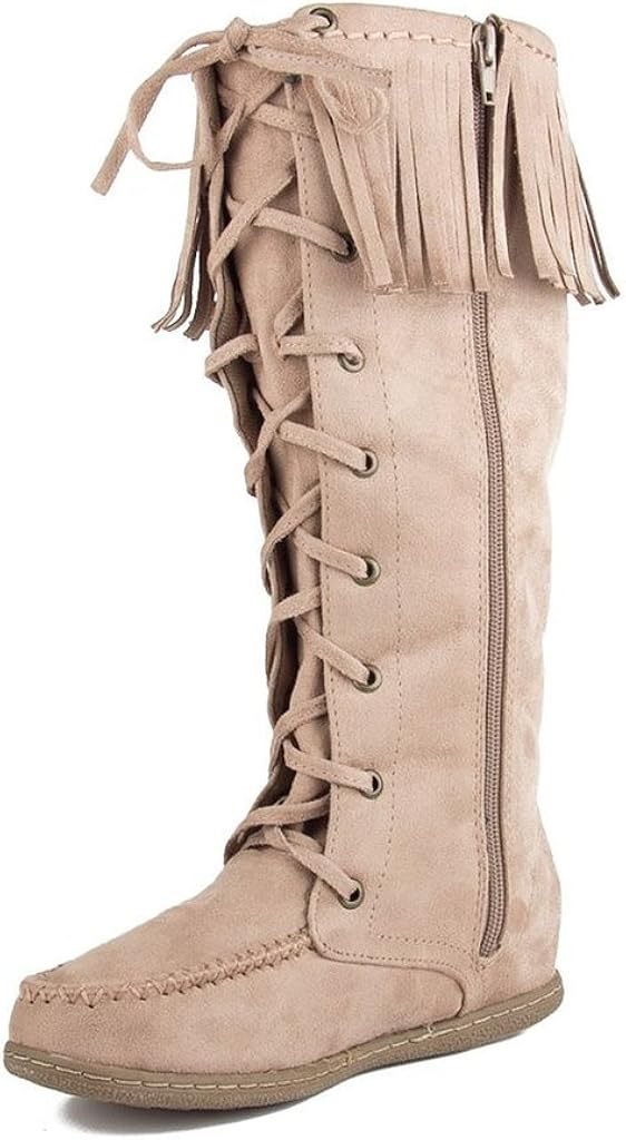 moccasin style boots