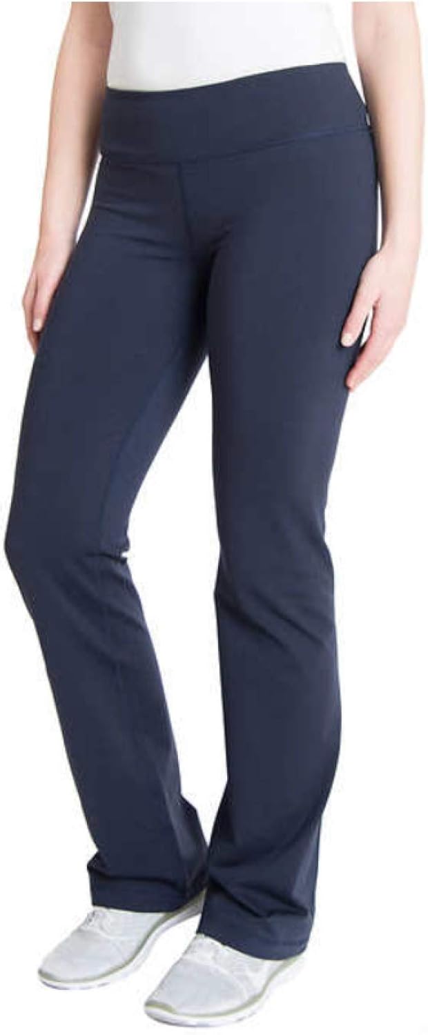Kirkland Signature Ladies' Pull On Active Pant (Navy, Medium Average