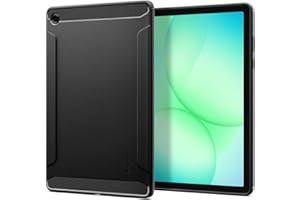 Spigen Rugged Armor Designed for Galaxy Tab A11 Plus Case (2025) - Matte Black